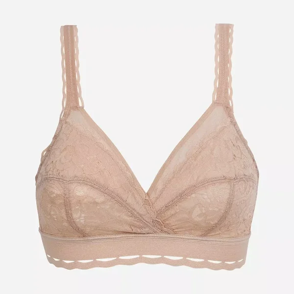 Soutien gorge Dentelle Sans Armatures Beige
