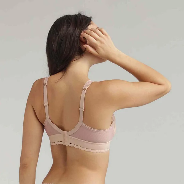 Soutien gorge Dentelle Sans Armatures Beige