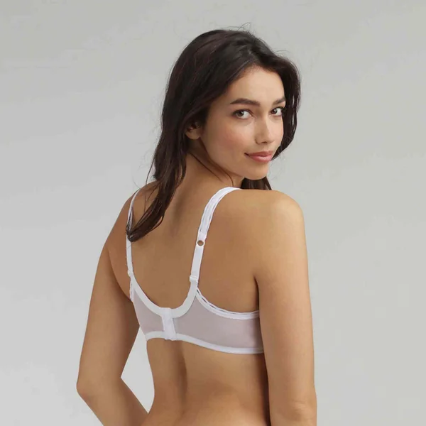 Soutien gorge Emboitant Armatures Blanc