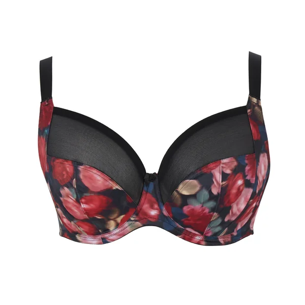 Soutien Gorge emboîtant Bliss - Rose Print noir Sculptresse