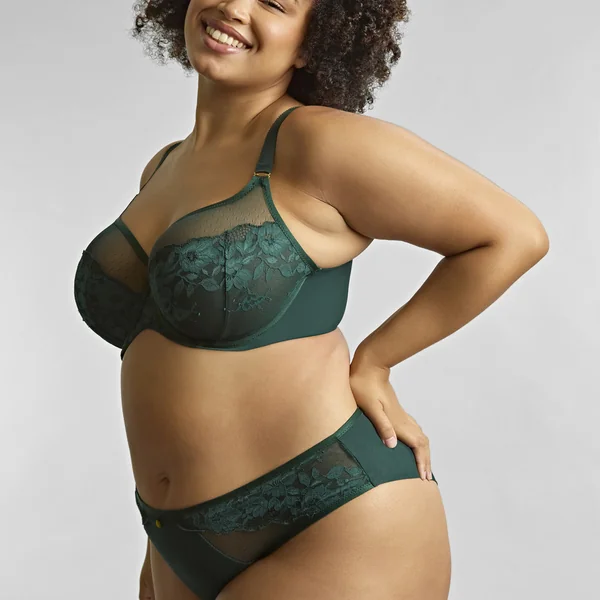 Soutien Gorge emboîtant - Vert foret Sculptresse Josephine