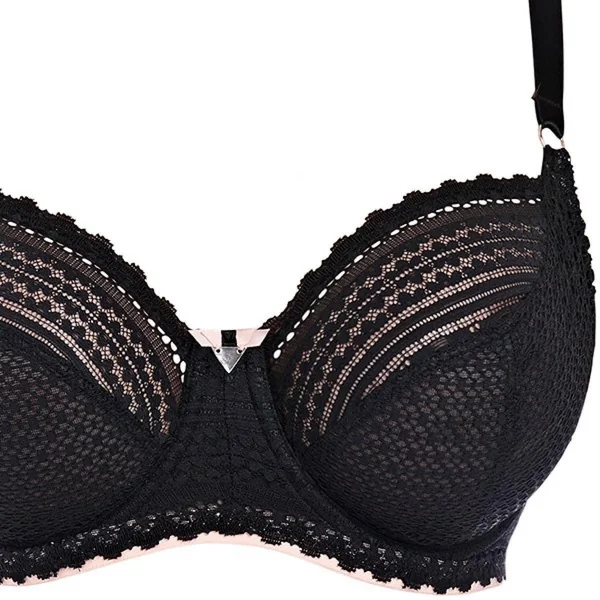Soutien gorge plongeant à balconnets