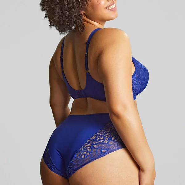 Soutien Gorge Plunge avec Armatures bleu roi Sculptresse