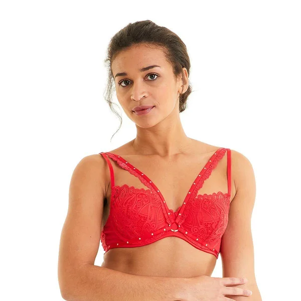 Soutien-gorge Ampliforme Armatures - Rouge