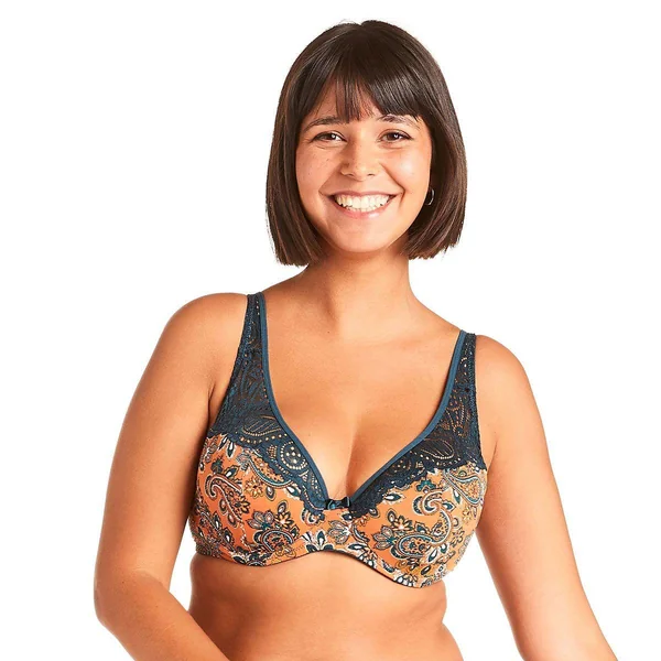 Soutien-gorge ampliforme caramel Metro