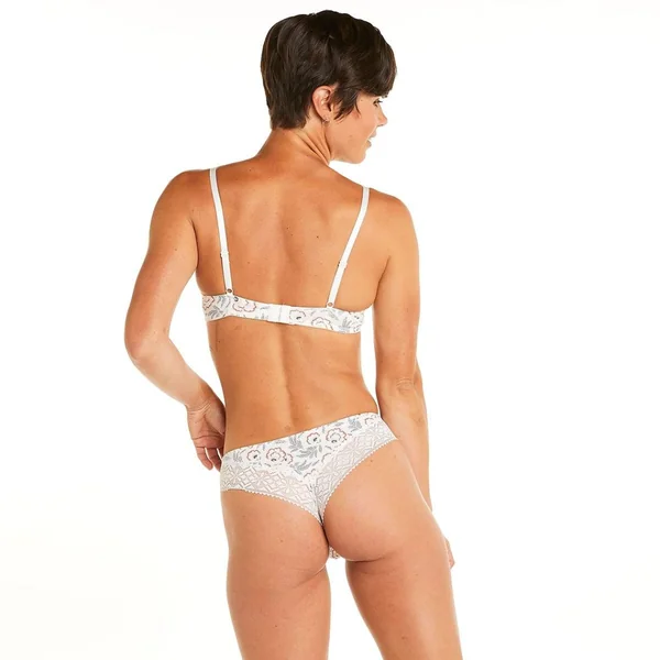 Soutien-gorge ampliforme coque moulée multico ivoire Palanquin multicolore Pomm Poire