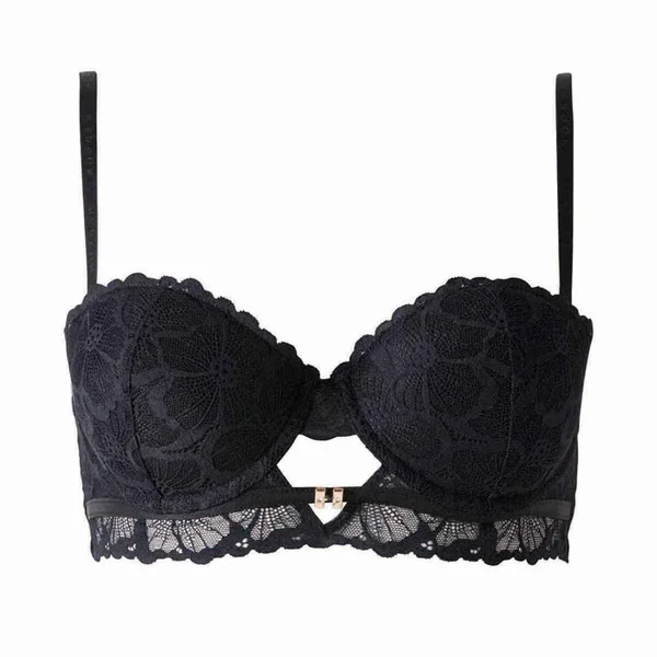 Soutien-gorge ampliforme coque moulée noir Ophélie Morgan Lingerie
