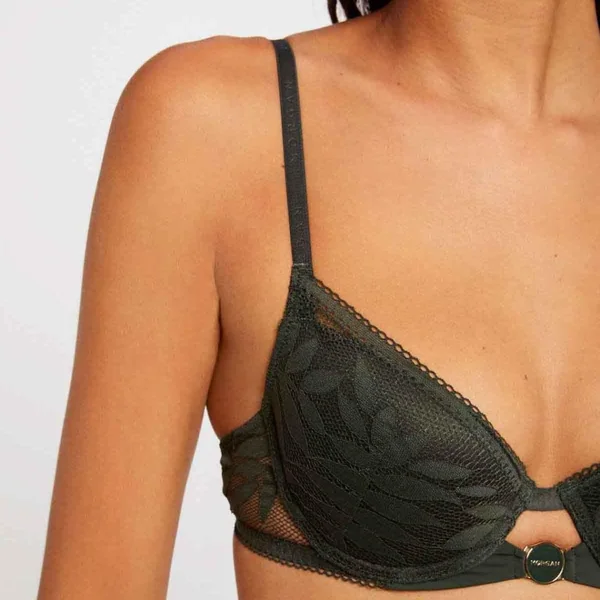 Soutien-gorge ampliforme coque moulée vert Lina Morgan Lingerie