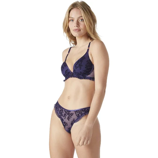 Soutien-gorge ampliforme coques moulées bleu marine Festival Brigitte Bardot