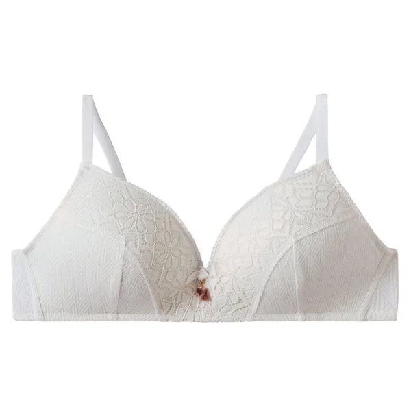 Soutien-gorge ampliforme coques souples ivoire Palanquin blanc Pomm Poire