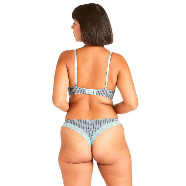 Soutien-gorge ampliforme turquoise Rose