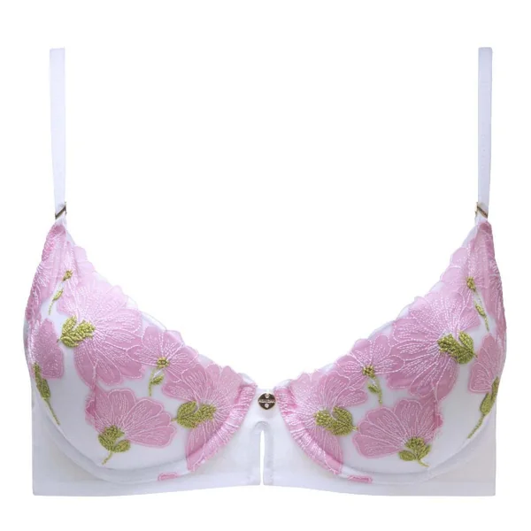 Soutien-gorge armatures blanc Clemence Morgan Lingerie