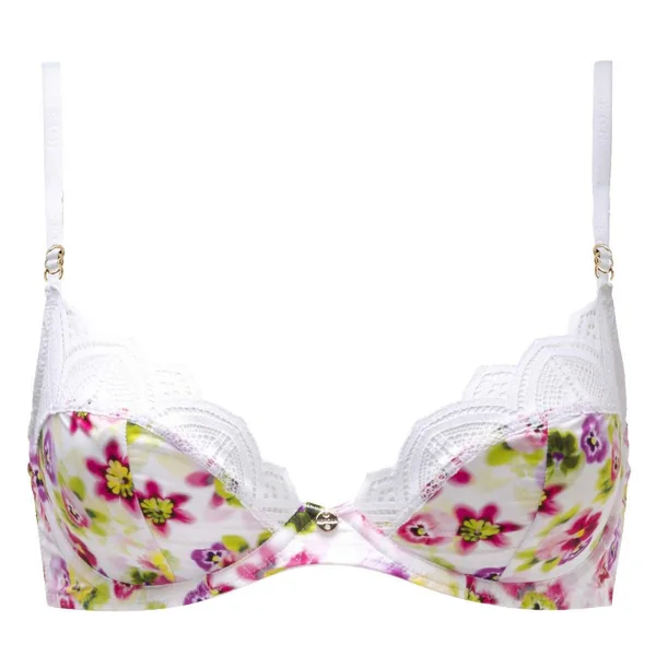 Soutien-gorge armatures blanc Heloise Morgan Lingerie