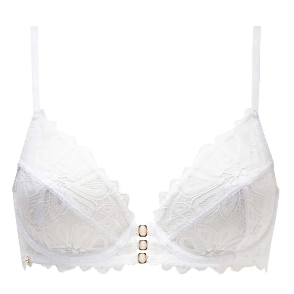 Soutien-gorge armatures blanc Melissa Morgan Lingerie