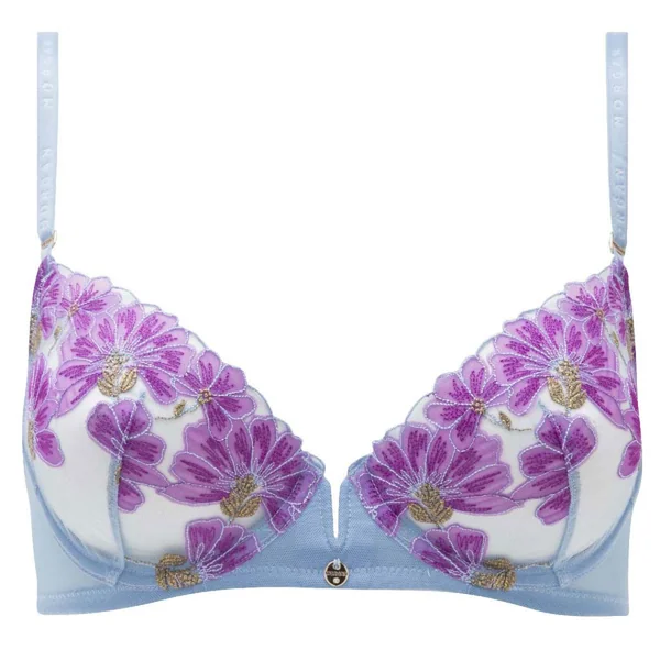 Soutien-gorge armatures bleu Clemence Morgan Lingerie