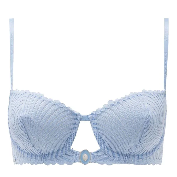 Soutien-gorge armatures bleu Garance Morgan Lingerie