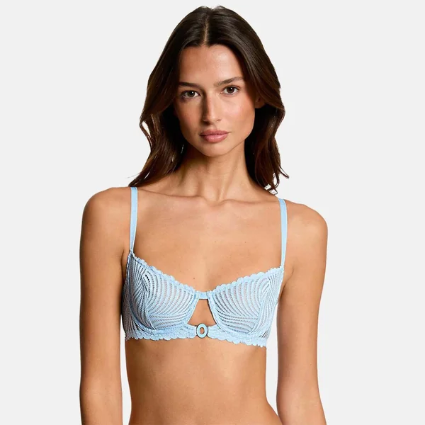 Soutien-gorge armatures bleu Garance Morgan Lingerie