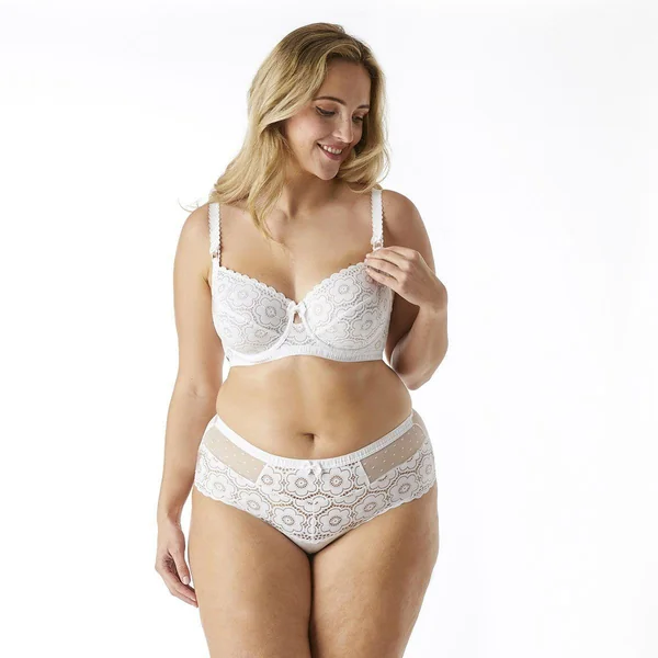 Soutien-gorge armatures grand maintien blanc Affinité