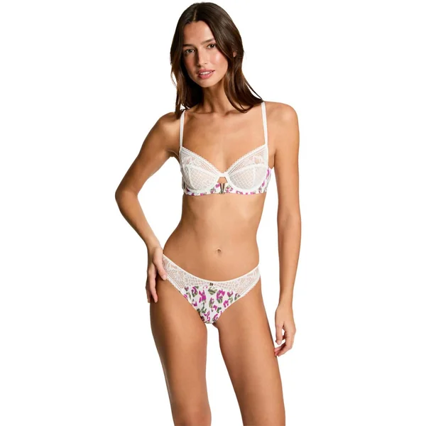 Soutien-gorge armatures ivoire Mathilde blanc Morgan Lingerie