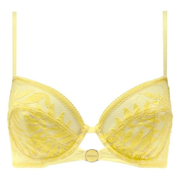 Soutien-gorge armatures jaune Lina Morgan Lingerie