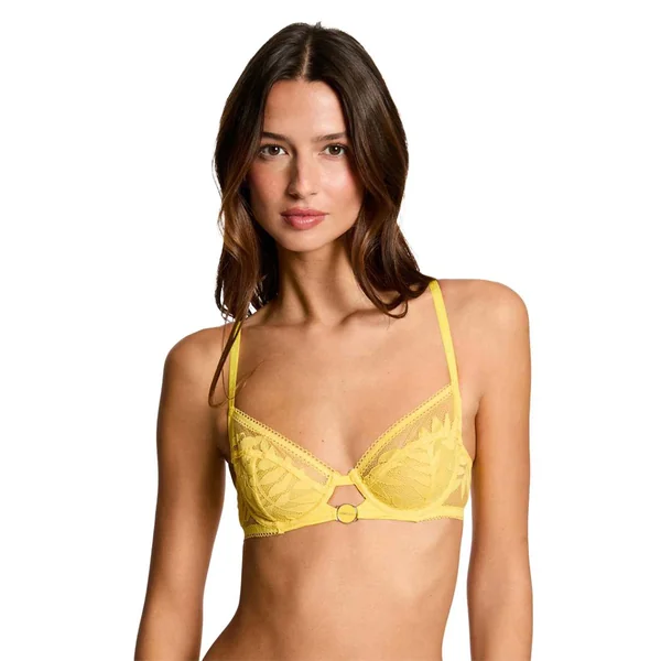 Soutien-gorge armatures jaune Lina Morgan Lingerie