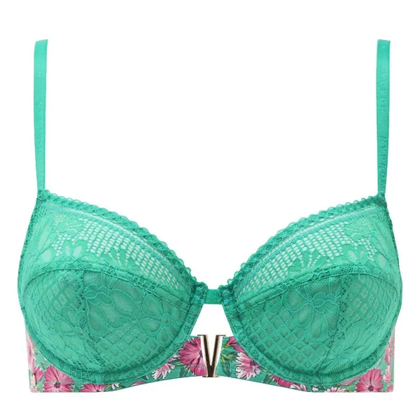 Soutien-gorge armatures vert Mathilde Morgan Lingerie