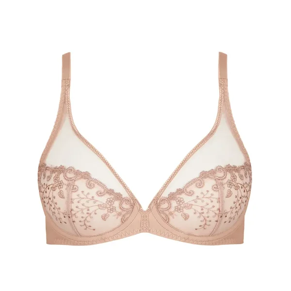 Soutien-gorge avec armatures décolleté plongeant Peau Simone Pérèle Délice