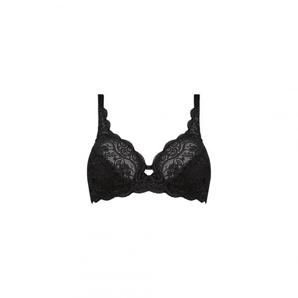 Soutien-gorge avec armatures en dentelle Amourette 300 femme Triumph - Noir