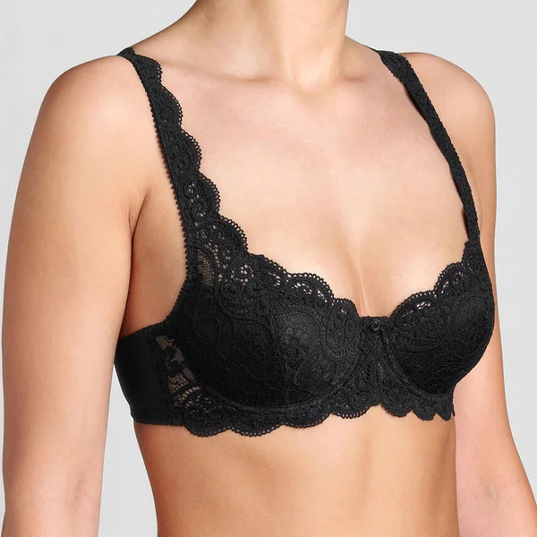 Soutien-Gorge Balconnet Armatures - Noir