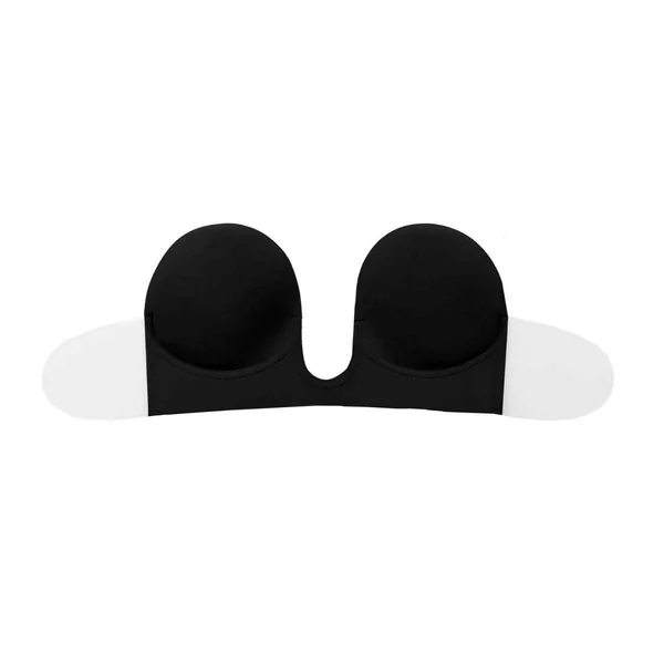 Soutien-gorge bandeau adhésif dos nu et décolleté plongeant