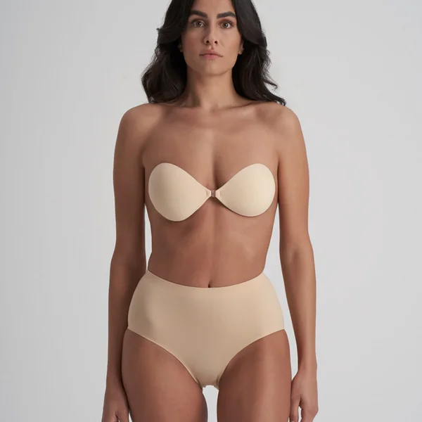 Soutien-gorge bandeau adhésif dos nu