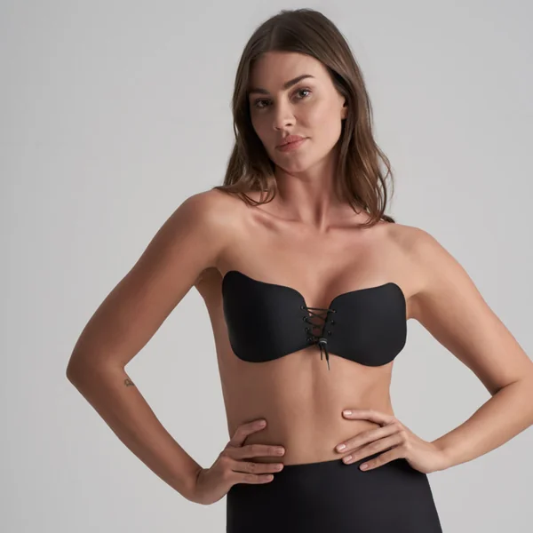 Soutien-gorge bandeau adhésif dos nu