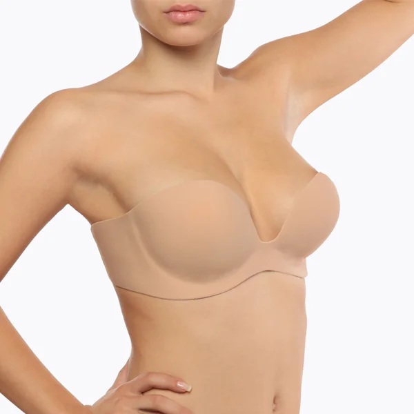 Soutien-gorge bandeau adhésif dos nu