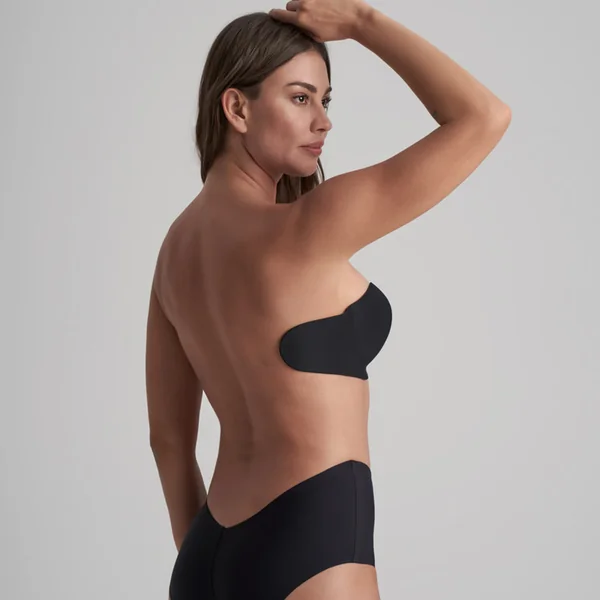 Soutien-gorge bandeau adhésif dos nu