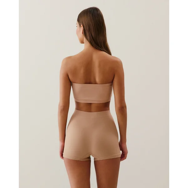 Soutien-gorge bandeau en seamless