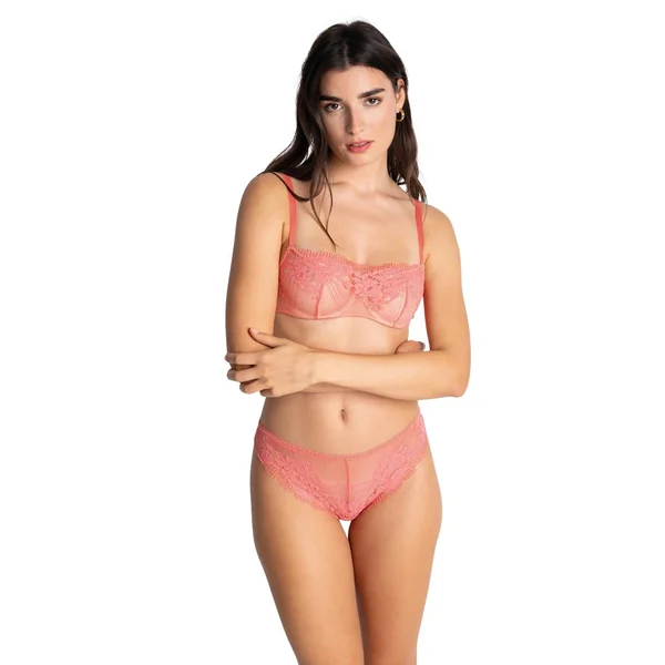 Soutien-gorge bandeau à armatures - Orange Passionata Nina