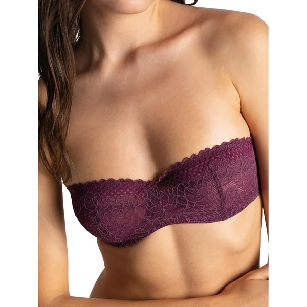 Soutien-gorge bandeau à armatures violet Passionata PILA