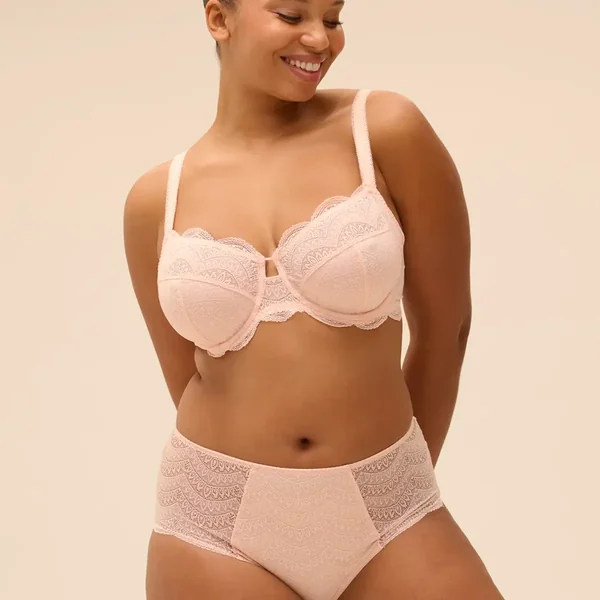Soutien-gorge confort & maintien - Rose poudré Simone Pérèle