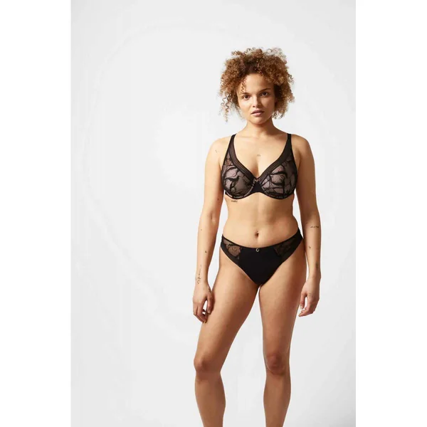 Soutien-gorge Coques Armatures - Noir