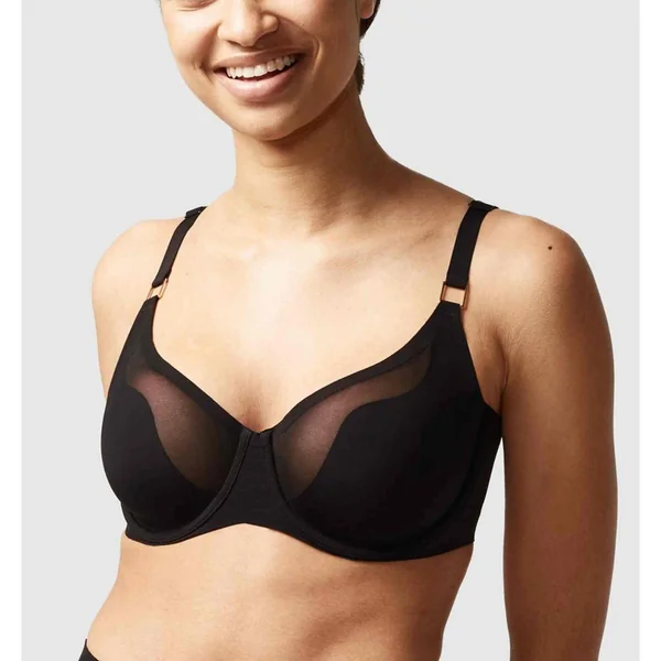 Soutien-gorge coques armatures - Noir