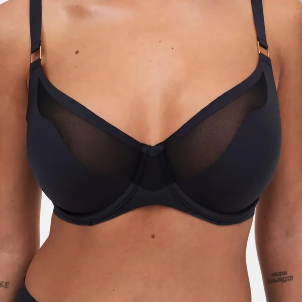 Soutien-gorge coques armatures - Noir