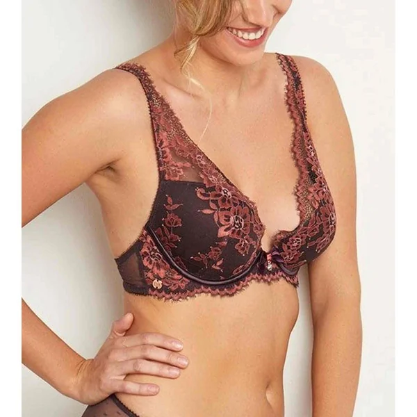 Soutien-gorge coques armatures Violet