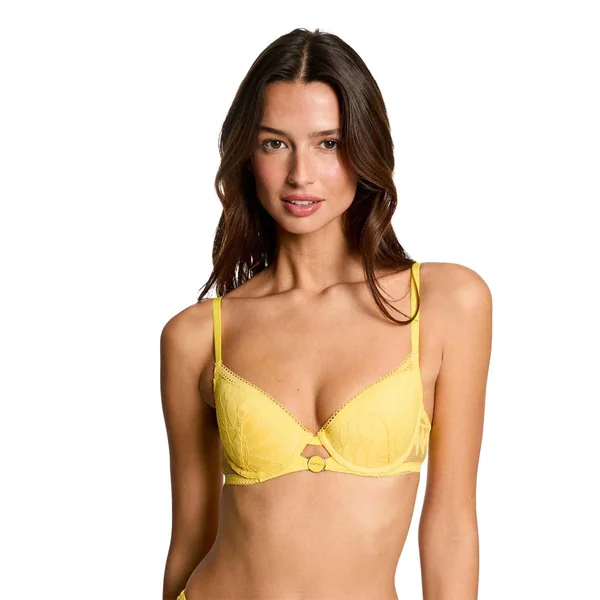 Soutien-gorge coques moulées jaune Lina Morgan Lingerie