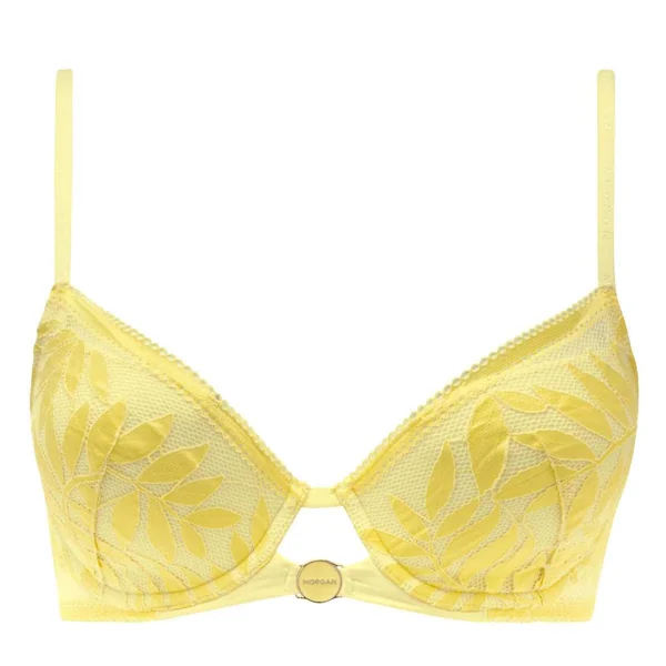 Soutien-gorge coques moulées jaune Lina Morgan Lingerie