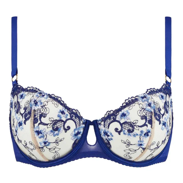 Soutien-gorge corbeille armatures Bleu