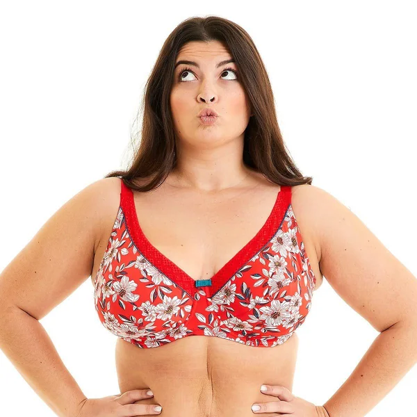 Soutien-gorge Corbeille Armatures - Rouge