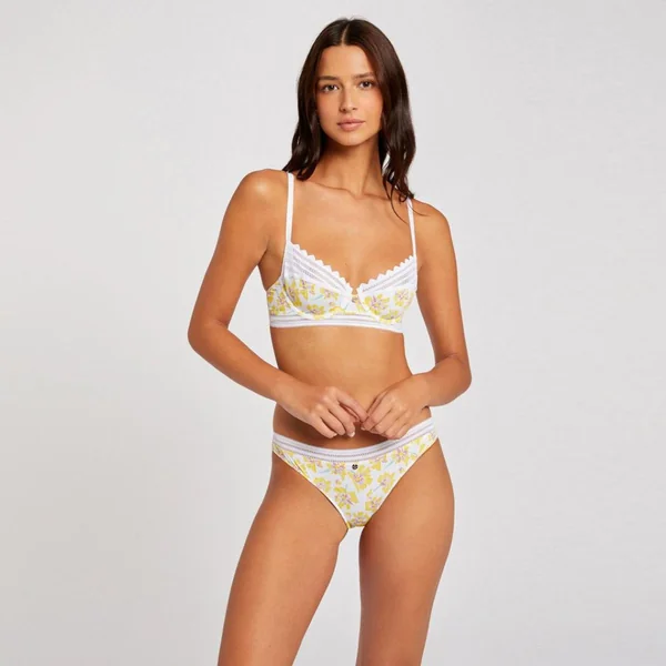 Soutien-gorge corbeille blanc Tina Morgan Lingerie