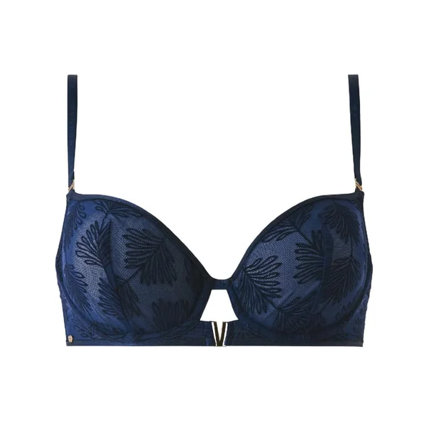 Soutien-gorge corbeille bleu marine Alixa Morgan Lingerie
