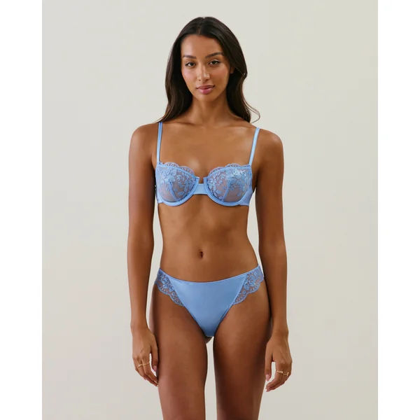 Soutien-gorge corbeille brodé