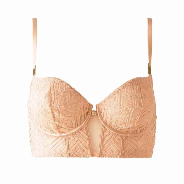 Soutien-gorge corbeille chair Nina beige Morgan Lingerie